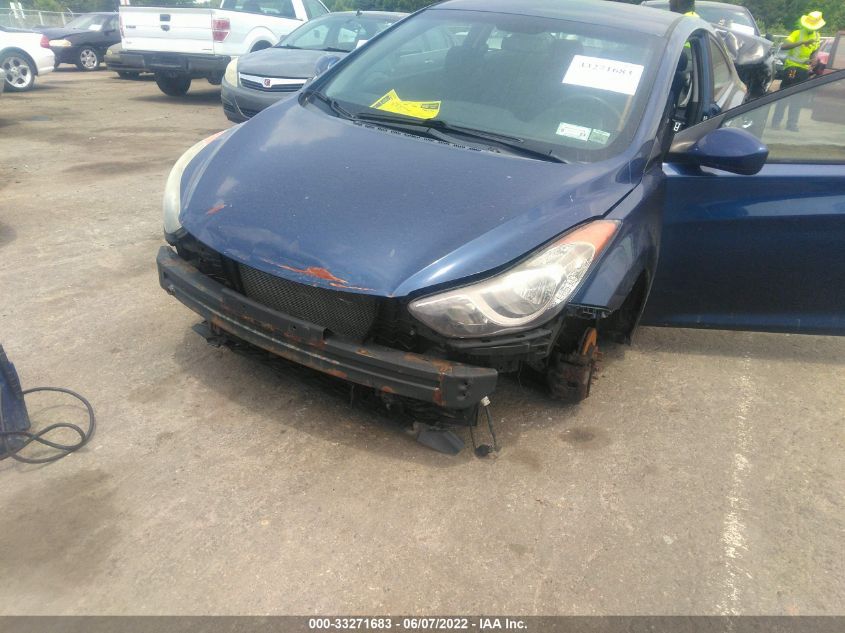 2013 HYUNDAI ELANTRA COUPE GS PZEV KMHDH6AE3DU006814