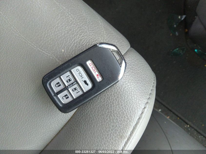 2016 HONDA ODYSSEY EX-L 5FNRL5H69GB093701