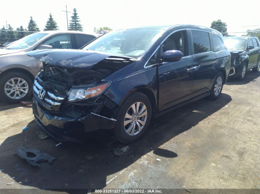 2016 HONDA ODYSSEY EX-L 5FNRL5H69GB093701