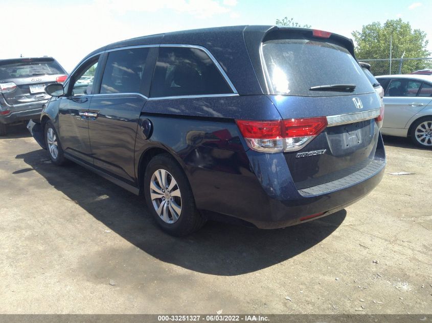 2016 HONDA ODYSSEY EX-L 5FNRL5H69GB093701