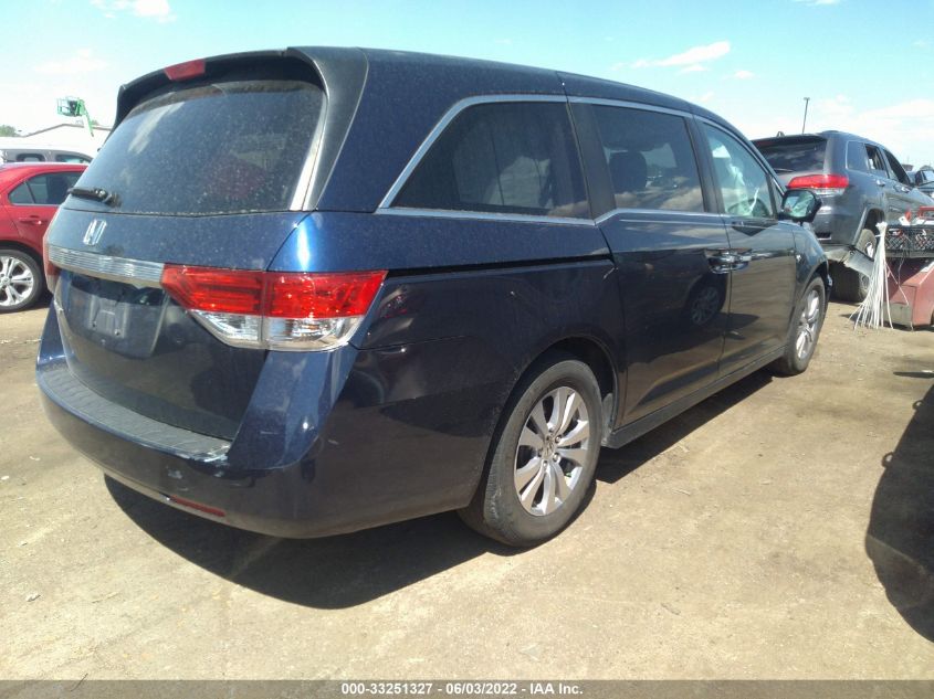 2016 HONDA ODYSSEY EX-L 5FNRL5H69GB093701