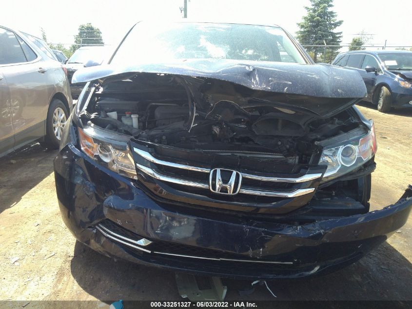 2016 HONDA ODYSSEY EX-L 5FNRL5H69GB093701