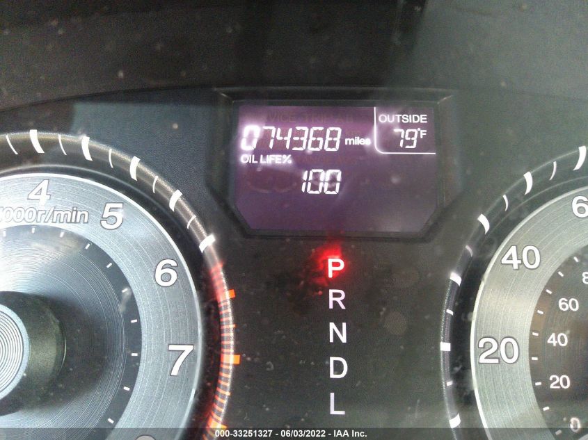 2016 HONDA ODYSSEY EX-L 5FNRL5H69GB093701