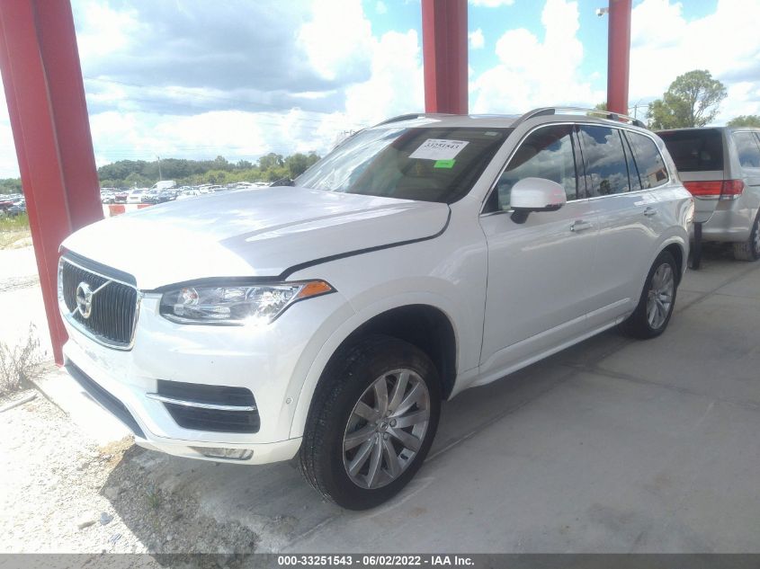 2016 VOLVO XC90 T6 MOMENTUM YV4A22PK7G1064698