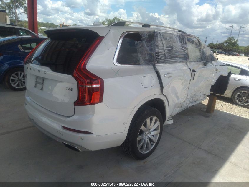 2016 VOLVO XC90 T6 MOMENTUM YV4A22PK7G1064698