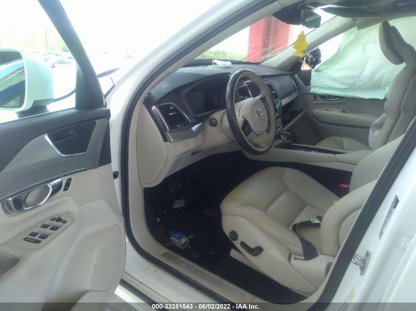 2016 VOLVO XC90 T6 MOMENTUM YV4A22PK7G1064698