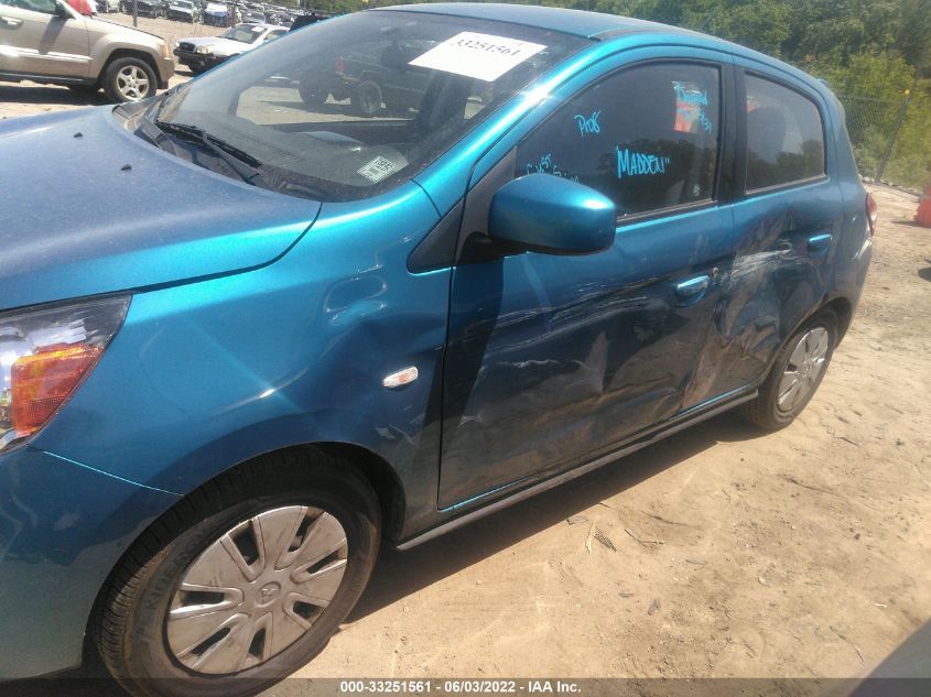 2015 MITSUBISHI MIRAGE DE/RF ML32A3HJ0FH060989