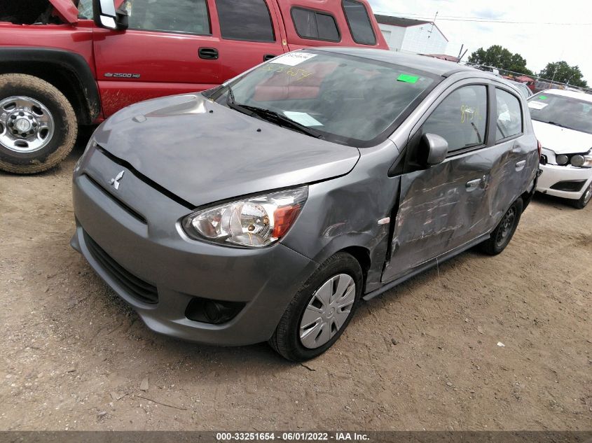 2015 MITSUBISHI MIRAGE DE/RF ML32A3HJ1FH054778