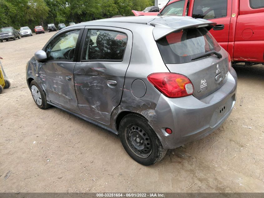 2015 MITSUBISHI MIRAGE DE/RF ML32A3HJ1FH054778