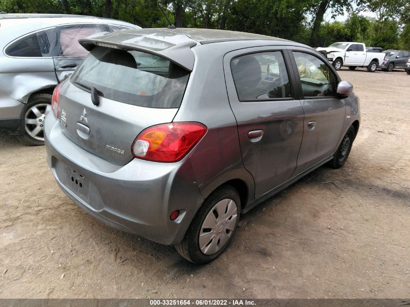 2015 MITSUBISHI MIRAGE DE/RF ML32A3HJ1FH054778
