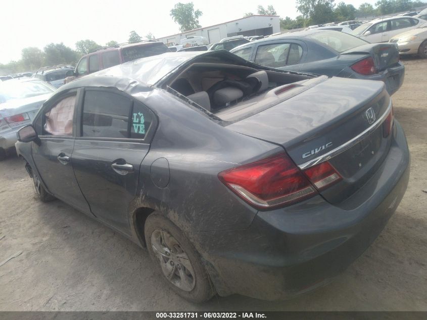 2013 HONDA CIVIC SDN LX 19XFB2F5XDE052848