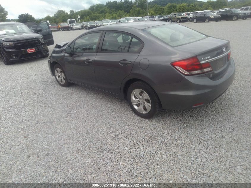2013 HONDA CIVIC SDN LX 19XFB2F58DE028712