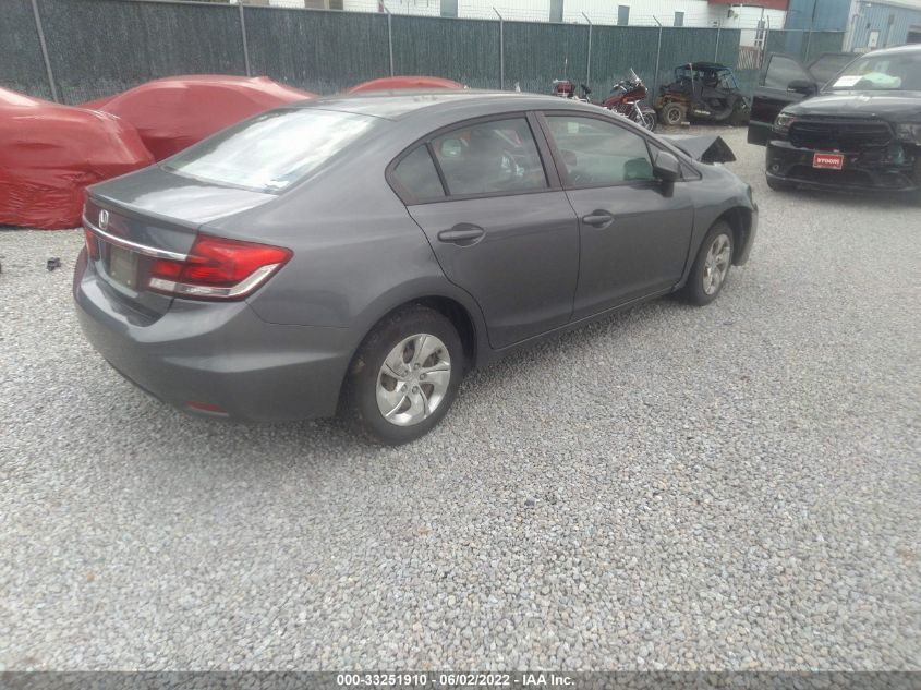 2013 HONDA CIVIC SDN LX 19XFB2F58DE028712