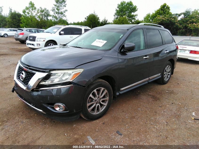 2013 NISSAN PATHFINDER SL 5N1AR2MMXDC676054