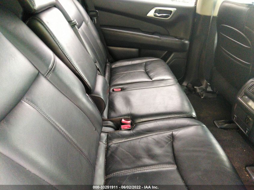 2013 NISSAN PATHFINDER SL 5N1AR2MMXDC676054