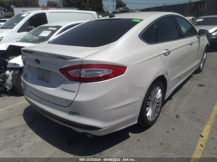 2014 FORD FUSION ENERGI TITANIUM 3FA6P0SUXER378992