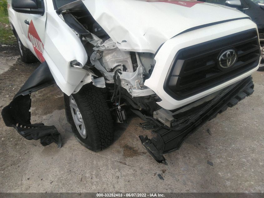 2020 TOYOTA TACOMA 2WD SR/SR5 5TFRX5GNXLX175644