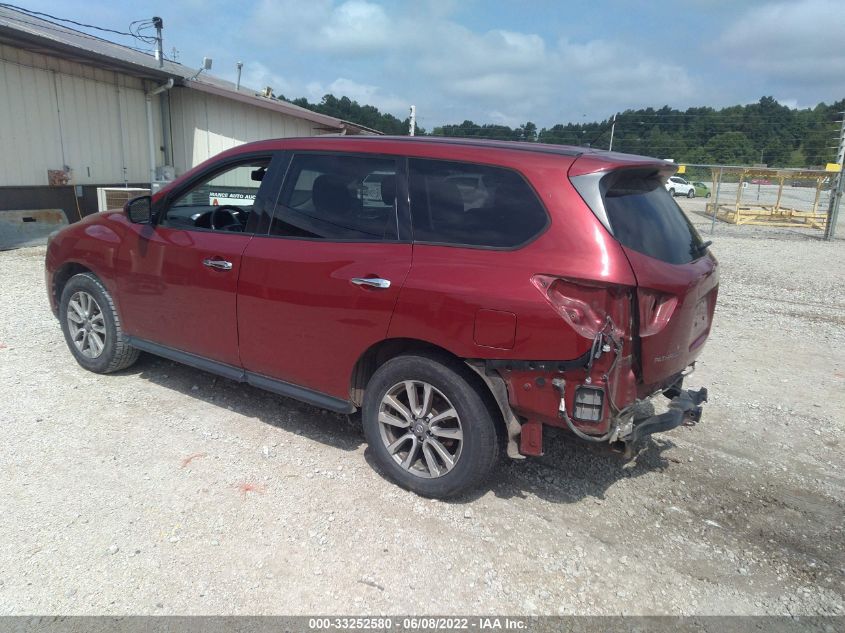 2014 NISSAN PATHFINDER S 5N1AR2MM0EC713677