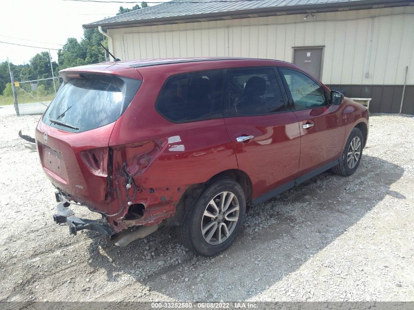 2014 NISSAN PATHFINDER S 5N1AR2MM0EC713677