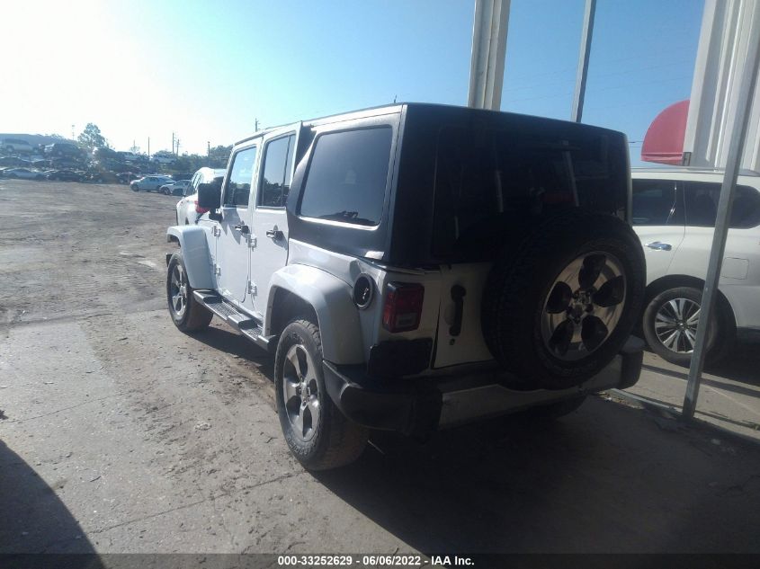 2018 JEEP WRANGLER JK UNLIMITED SAHARA 1C4HJWEG0JL922549