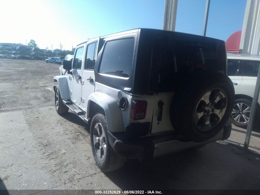 2018 JEEP WRANGLER JK UNLIMITED SAHARA 1C4HJWEG0JL922549