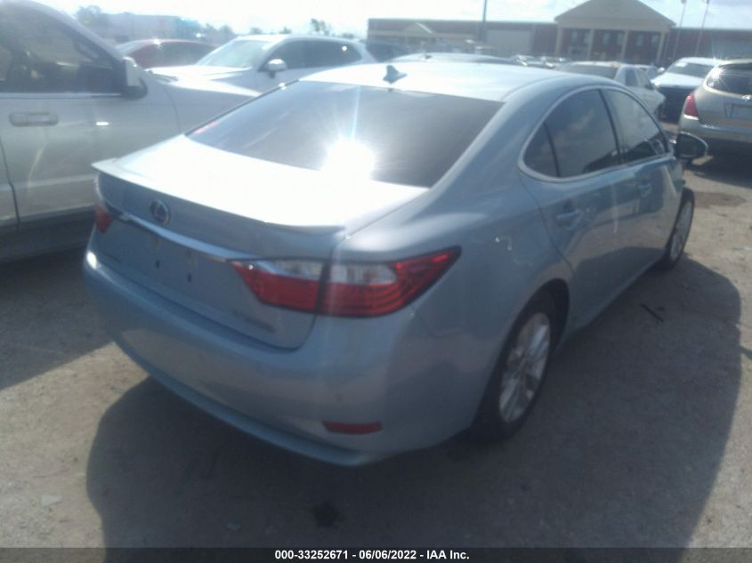 2013 LEXUS ES 300H HYBRID JTHBW1GGXD2000399