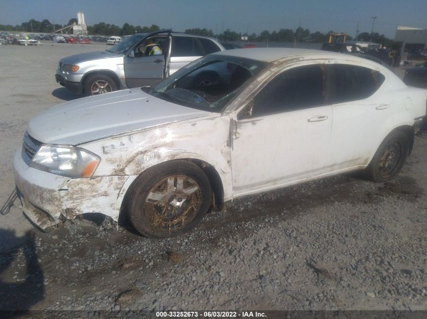 2014 DODGE AVENGER SE 1C3CDZAB7EN144228
