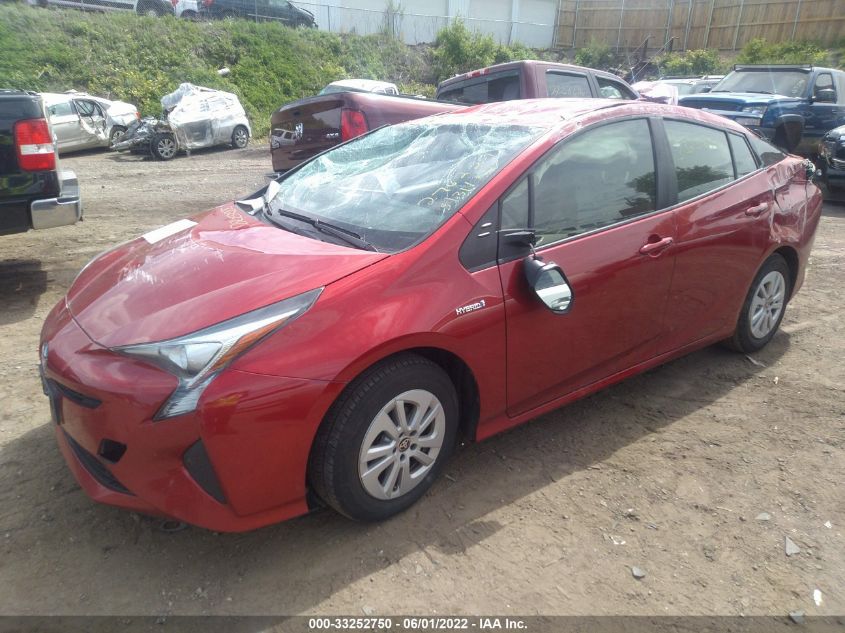 2016 TOYOTA PRIUS TWO JTDKBRFU3G3519554