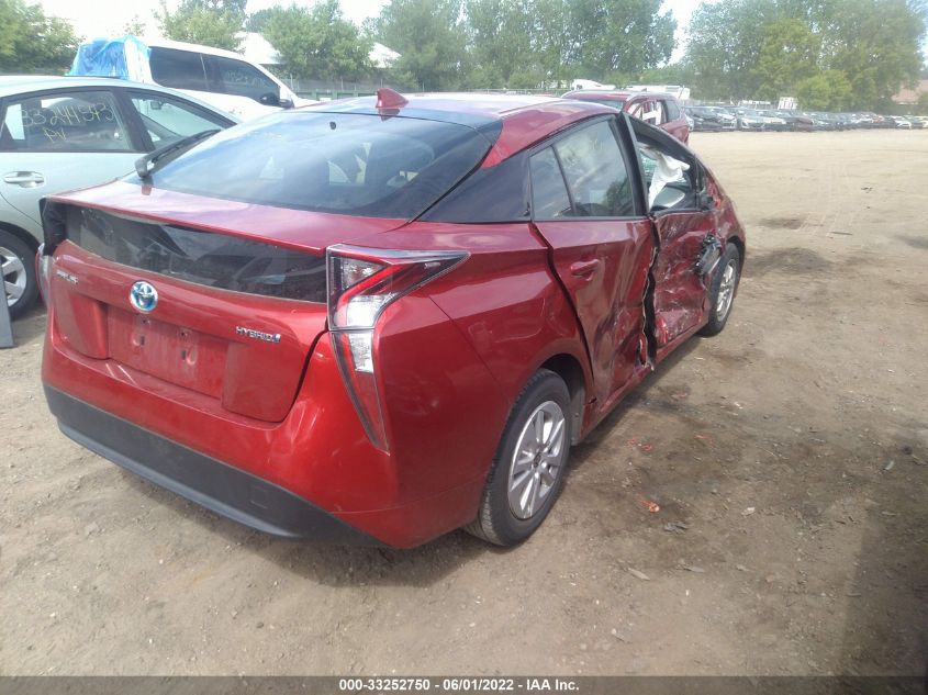 2016 TOYOTA PRIUS TWO JTDKBRFU3G3519554