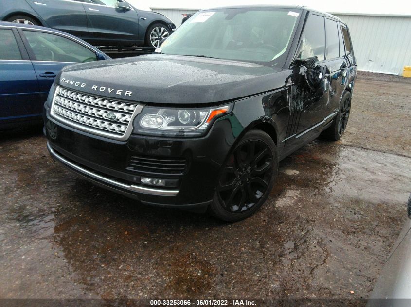 2015 LAND ROVER RANGE ROVER HSE SALGS2VF7FA205733