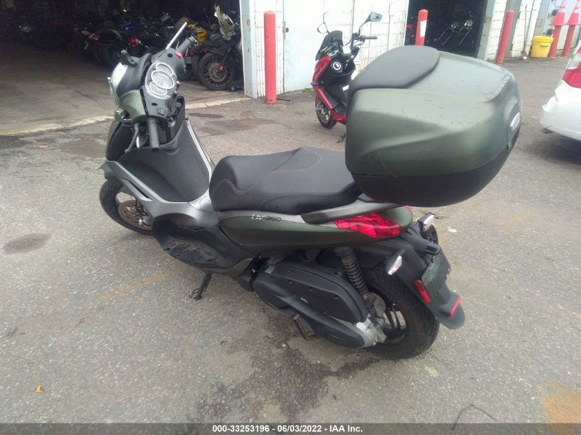 2019 PIAGGIO BV350IE ZAPMA20S9K5000479