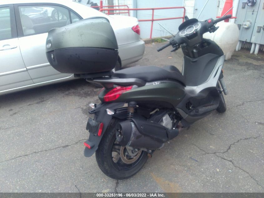 2019 PIAGGIO BV350IE ZAPMA20S9K5000479