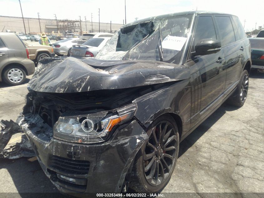 2014 LAND ROVER RANGE ROVER SUPERCHARGED SALGS3TFXEA196436