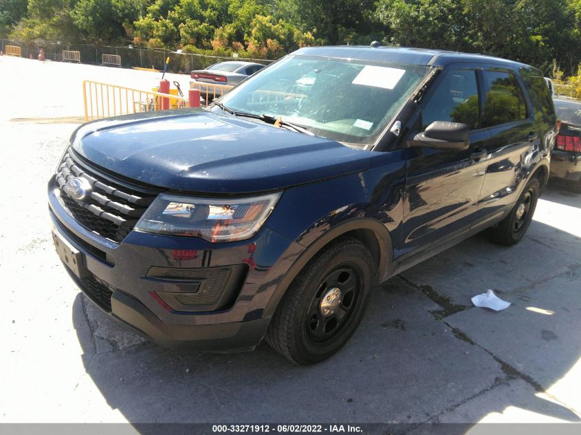2017 FORD POLICE INTERCEPTOR 1FM5K8AR4HGA36395