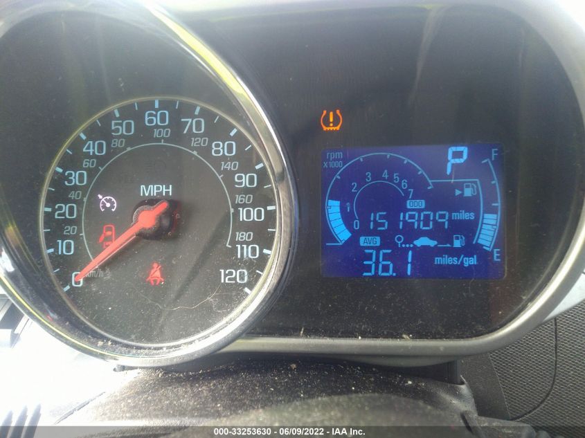 2014 CHEVROLET SPARK LT KL8CD6S9XEC519572