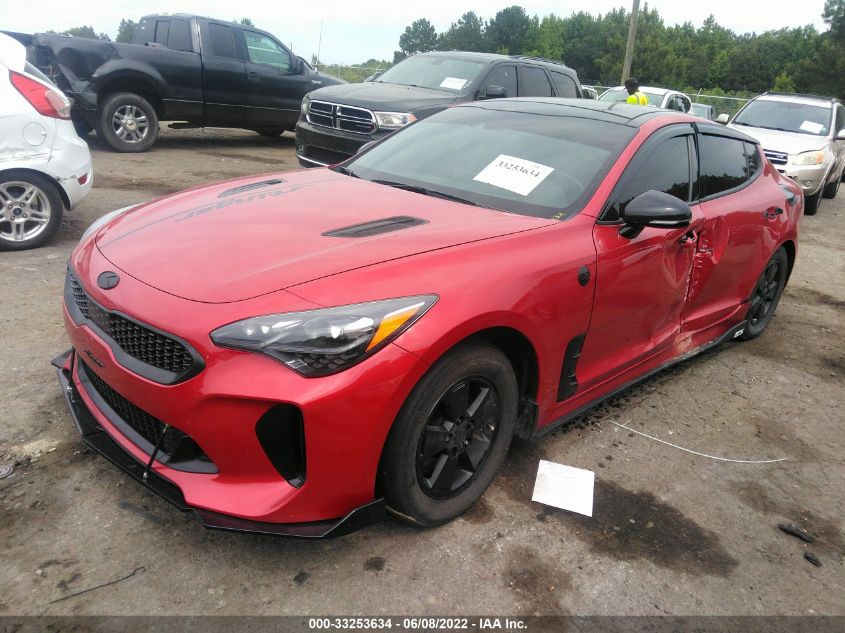 2018 KIA STINGER GT2 KNAE55LCXJ6035196
