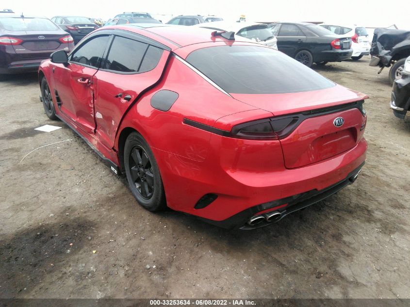 2018 KIA STINGER GT2 KNAE55LCXJ6035196