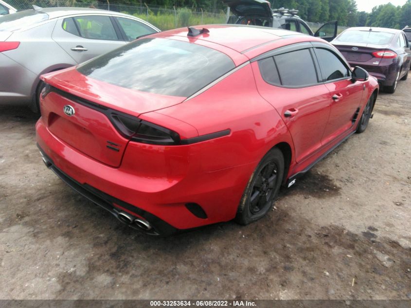 2018 KIA STINGER GT2 KNAE55LCXJ6035196