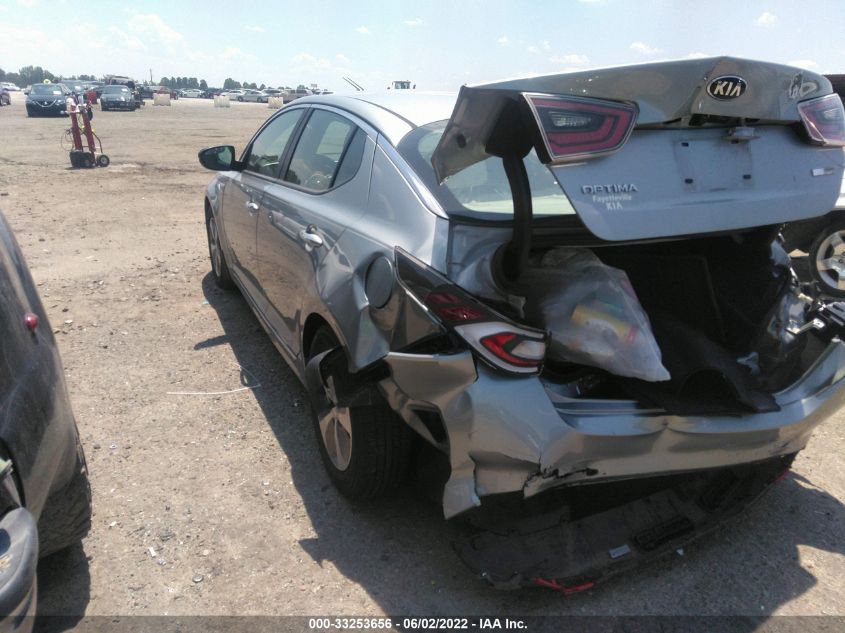 2016 KIA OPTIMA HYBRID KNAGM4AD1G5095223