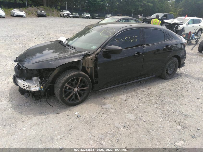 2020 HONDA CIVIC HATCHBACK SPORT SHHFK7G42LU213512