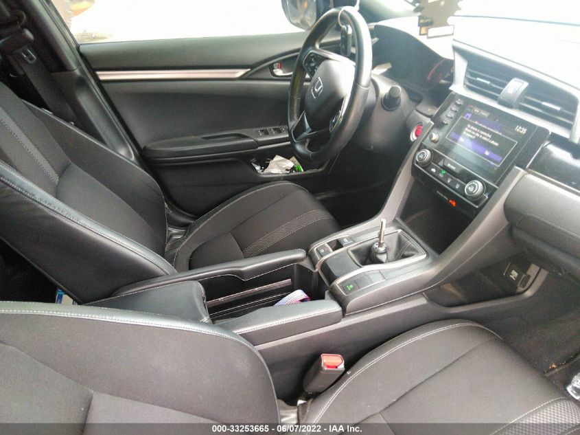 2020 HONDA CIVIC HATCHBACK SPORT SHHFK7G42LU213512