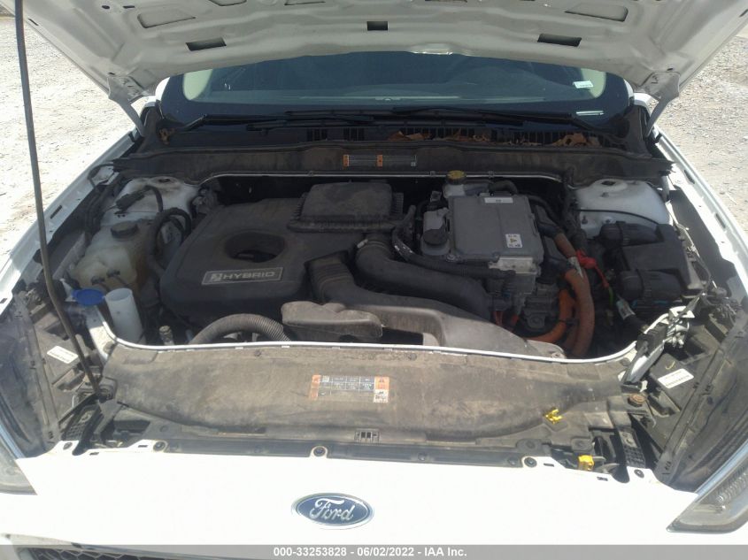 2019 FORD FUSION HYBRID TITANIUM 3FA6P0RU9KR155764