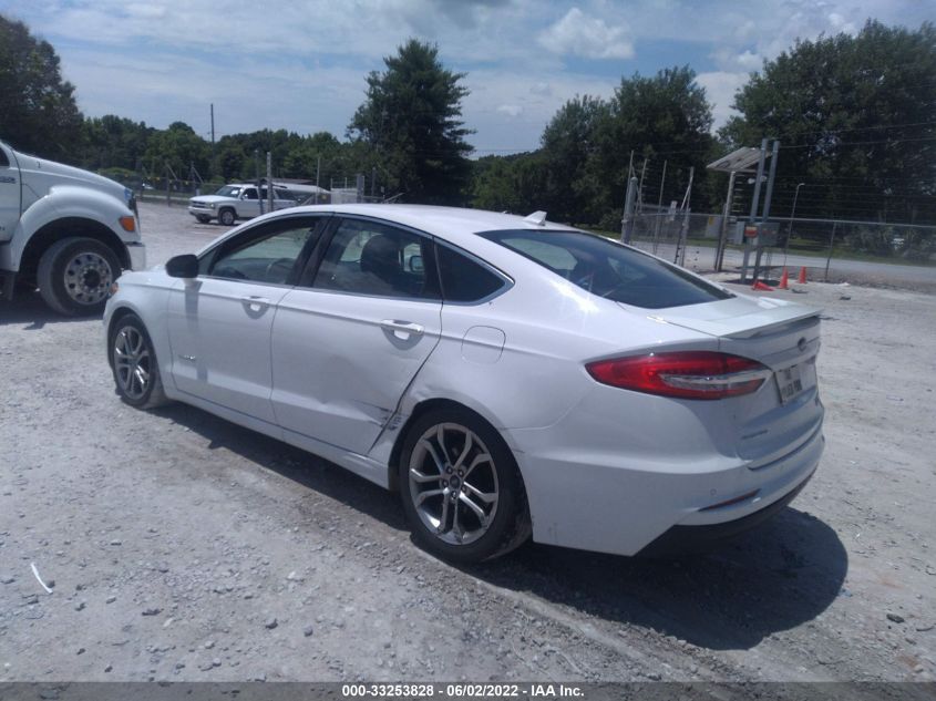 2019 FORD FUSION HYBRID TITANIUM 3FA6P0RU9KR155764