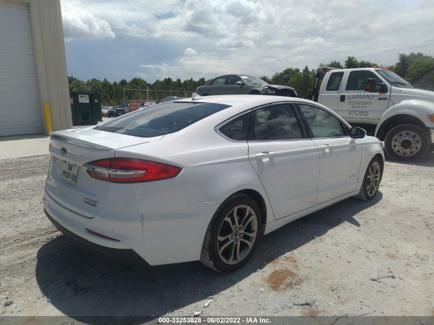 2019 FORD FUSION HYBRID TITANIUM 3FA6P0RU9KR155764