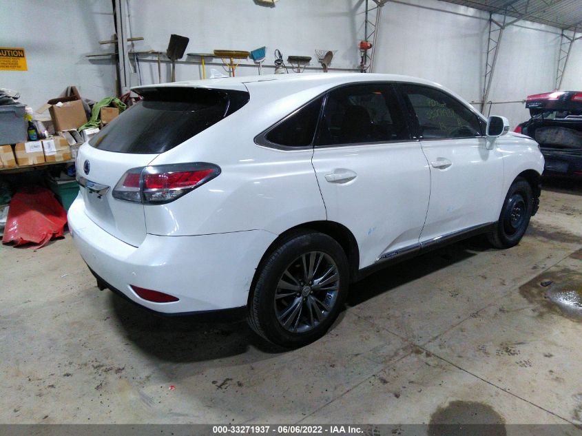 2013 LEXUS RX 450H JTJZB1BA0D2409572