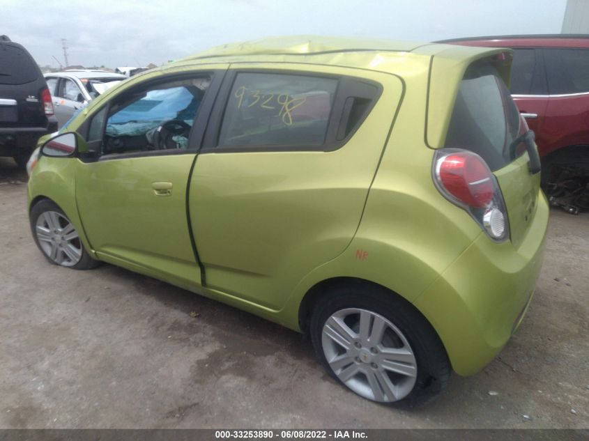 2013 CHEVROLET SPARK LS KL8CB6S91DC556756