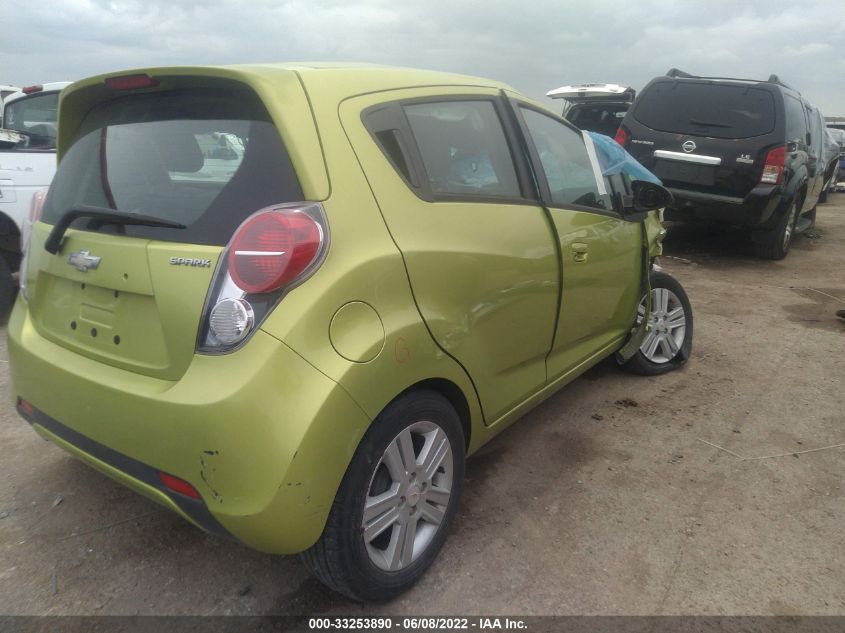 2013 CHEVROLET SPARK LS KL8CB6S91DC556756