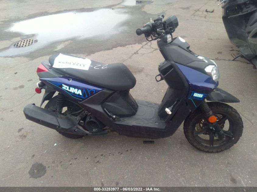 2021 YAMAHA YW125 RKRSEB1YXMA005435