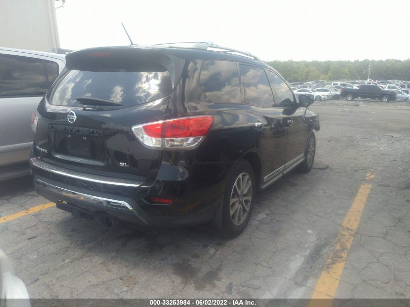 2014 NISSAN PATHFINDER SL 5N1AR2MN2EC665866