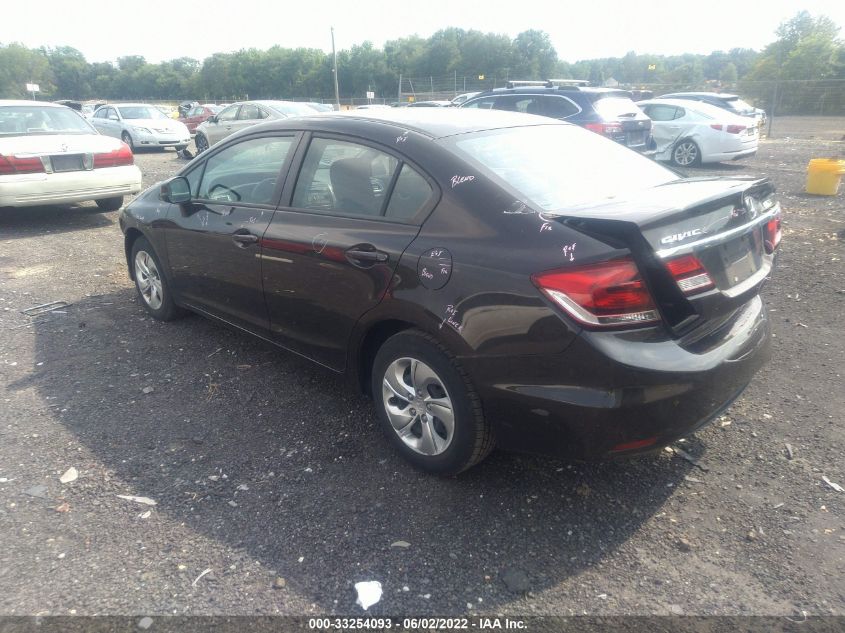 2013 HONDA CIVIC SDN LX 2HGFB2F59DH587594